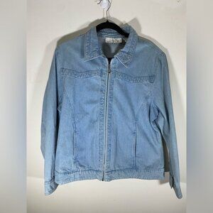 C.D. Sport 90’s Style Denim Jacket Size L